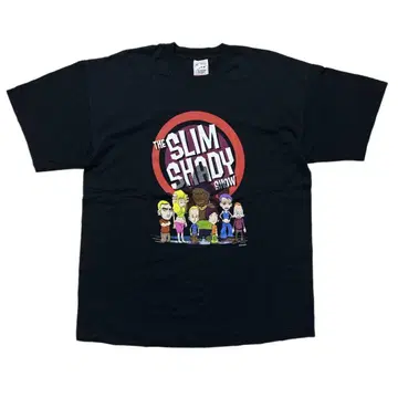 00s EMINEM THE SLIM SHADY SHOW 블랙 XL
