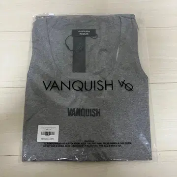 Vanquish fitness 탱크탑 그레이 M