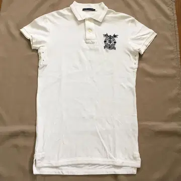 폴로 랄프로렌 피케 셔츠 여성용 L 튜닉 미니 원피스