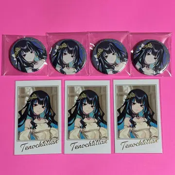 FGO 페스티벌 2025 포트레이트 캔뱃지 테노치티트란 7점 세트