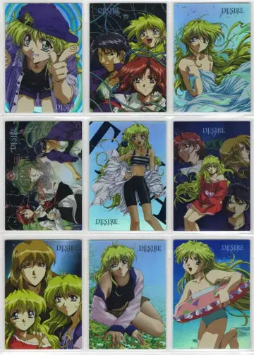 Imadio 트레이딩 카드 DESIRE SP 카드 전 9종 세트