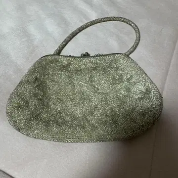 앤티크 총 비즈 백 샴페인 골드