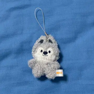 스키즈 skzoo 울프 찬 마이크로 키링 5'clock 방찬