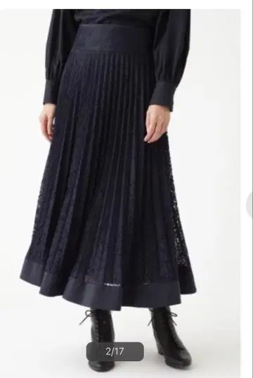 질스튜어트 율리아 레이스 스커트 4 네이비 (검색: 스나이델, 하립투)