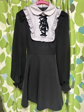 BUBBLES 블랙 원피스