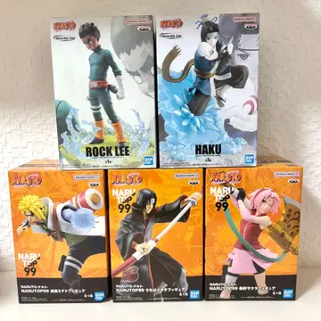 NARUTO 나루토 피규어 락 리 하쿠 나미카제 미나토 이타치 사쿠라