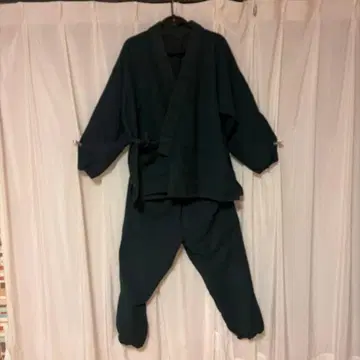 사무복 사무에 작업옷 교토 하나조노 울 100%