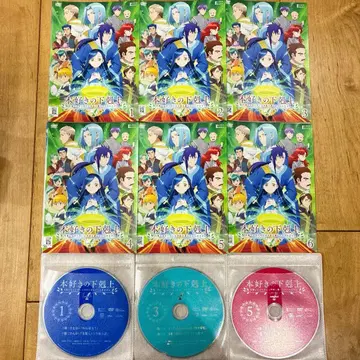 책벌레의 하극상 3기 전 6권 세트 완결 DVD 애니메이션 익명 배송