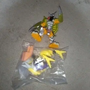 디지몬 워그레이몬 리얼 피규어 세트