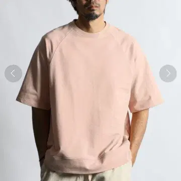 더퍼 뉴앙스 컬러 반팔 맨투맨 L