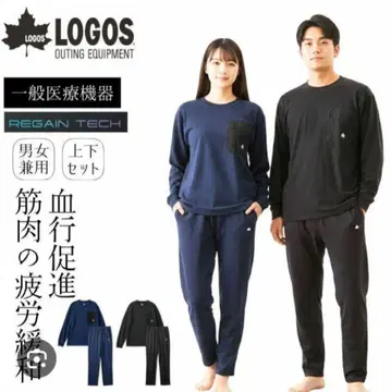 미개봉 LOGOS 바디 리커버리 의류 블랙 M 사이즈