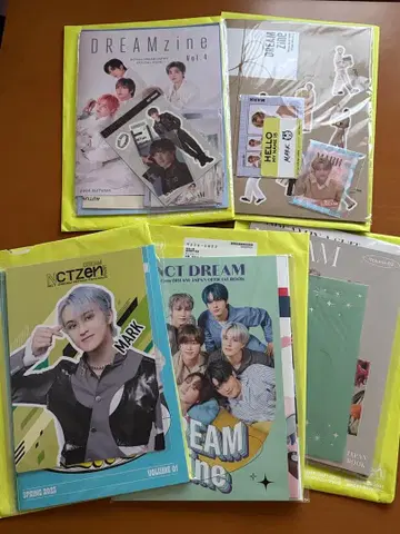NCT DREAM JAPAN OFFICIAL BOOK FC 뉴스레터 마크
