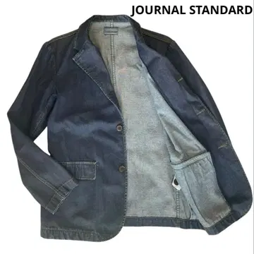 저널 스탠다드 데님 테일러드 자켓 M 인디고 봄 새상품급