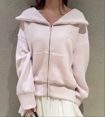 [ 오늘만 가격 인하 ] snidel 볼륨 후드티 핑크 PNK