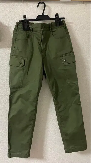 BEAMS SAGE DE CRET 카고 팬츠 올리브 그린