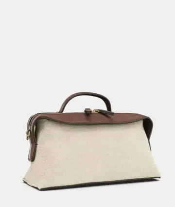 ZARA 캔버스 소재 길쭉한 시티 백