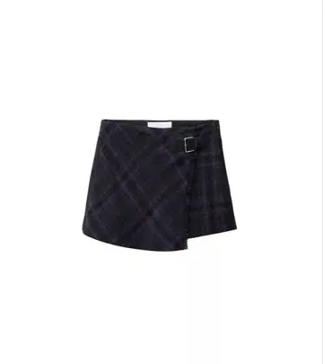 ZARA 파레오풍 체크 무늬 버뮤다 스코트