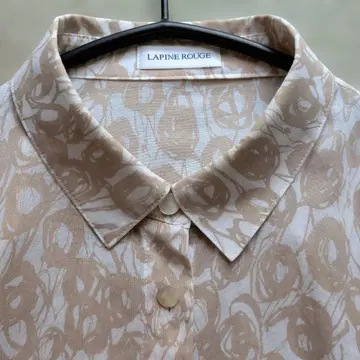 LAPINE ROUGE 라핀 루즈 수제화풍 도트 블라우스