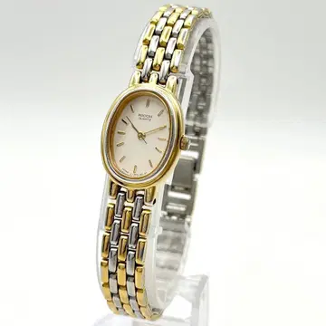 RICOH 리코 여성용 손목시계 505058 골드 & 실버 새상품 배터리