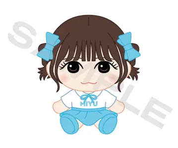 CUTIE STREET 봉제 인형 카와누이 우메다 미유