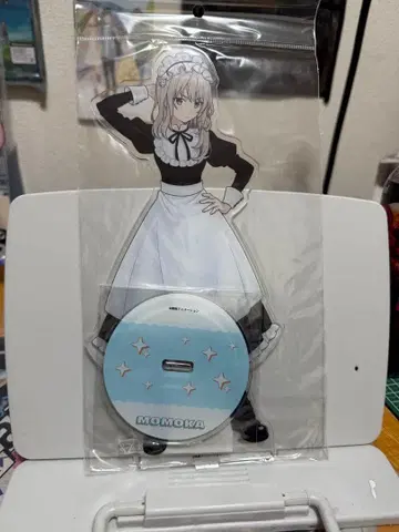 걸즈 밴드 클라이 카와라기 모모카 메이드풍 ver. 특대형 아크릴 스탠드