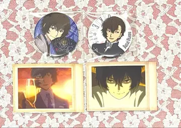 문호 스트레이독스 다자이 오사무 대박람회 학원 캔뱃지 파샤코레