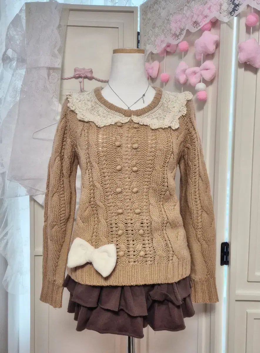 open knit crochet dress Kylan Knit Crochet Dress – Retrofete main image 1