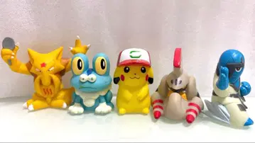 포켓몬 키즈 피규어 5개 세트 지우(사토시) 피카츄 외 묶음 판매