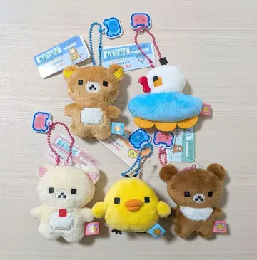 새상품 게이밍 리락쿠마 코리락쿠마 매달리는 봉제 인형 손바닥 묶음 판매