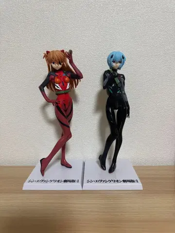 [ 에반게리온 ] 아스카 레이 피규어 세트