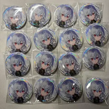 G ART OF NIJISANJI 금박 캔뱃지 하카세 후유키 16개