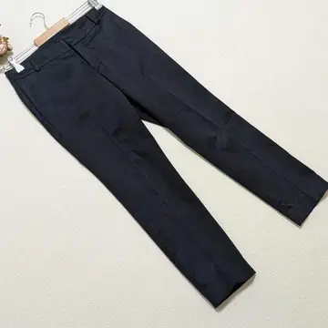 AMACA 아마카 팬츠 네이비 34 XS 크롭 테이퍼드