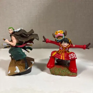 원피스 조로 루피 피규어 세트