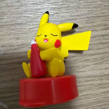 피카츄 케첩 보틀 피규어