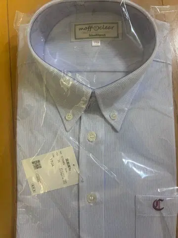 치쿠젠 고등학교 여성용 170A 블라우스 새상품 미사용