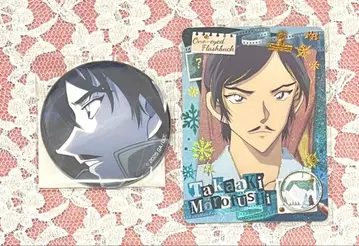 명탐정 코난 코난 플라자 캔뱃지 카드 중국 모로후시 타카아키