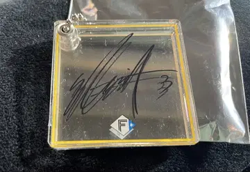 군지 유야 사인 색지 디자인 슬라이드 거울 키체인