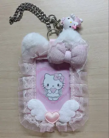 헬로키티 엔젤 트레이딩 카드 케이스 폴라로이드 케이스 키티