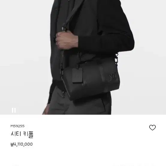 루이비통 시티 키폴 블랙 사진 1