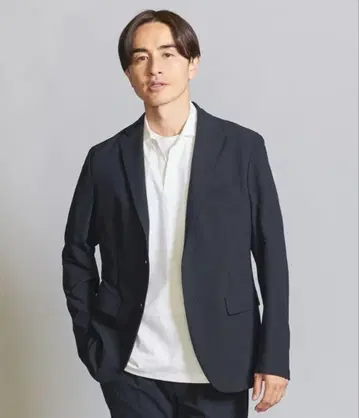 TORAY 리사이클 2버튼 자켓 남성용 수트 L 네이비