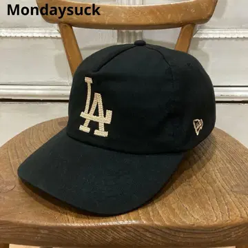 Mondaysuck 맨데이삭 캡 블랙 LA 다저스