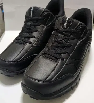 Golden Bear 블랙 스니커즈 24.5 4 E