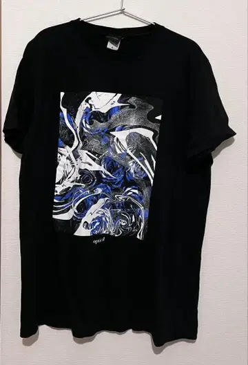 패셔너블 [신기루] T셔츠 블랙