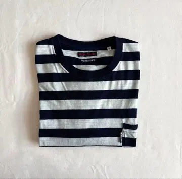 [ BLUE BLUE ] 인디고 염색 T셔츠 (반팔)