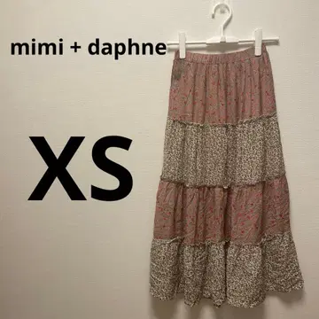 봄 스커트 mimi + daphne [ XS ] 플레어 스커트