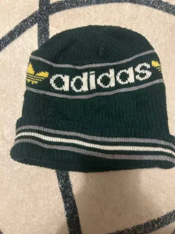 90s adidas 니트 모자