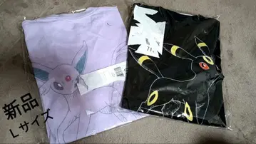 유니클로 UT 포켓몬 에브이 블래키 T셔츠 L 사이즈