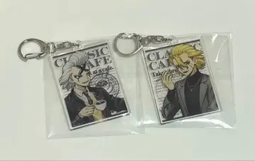 Dr.STONE 콜라보 카페 아크릴 키링 스탠리 제노