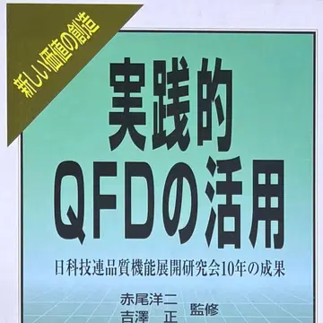 고품질 실천적 QFD 활용 일본기술연맹 품질기능전개 연구회 10년의 성과