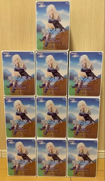 마녀의 여행기 Zzz 일레이나 피규어 10개 세트